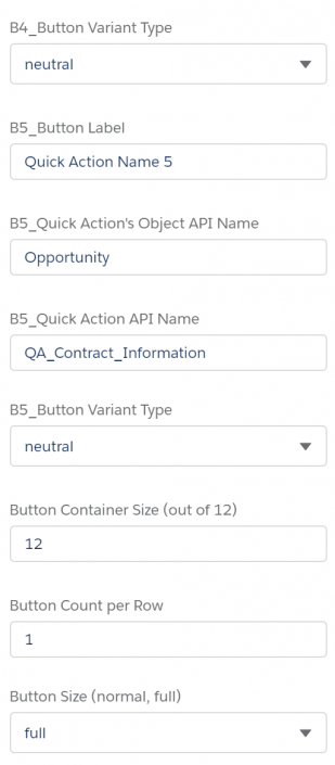 Quick Action Buttons – UnofficialSF