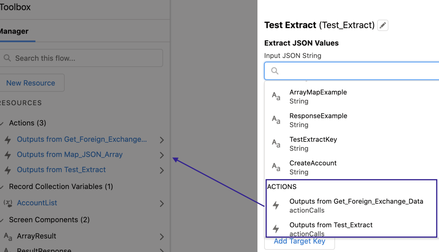 Developer Note: Flow Combo Box Now Supports Automatic Output References ...
