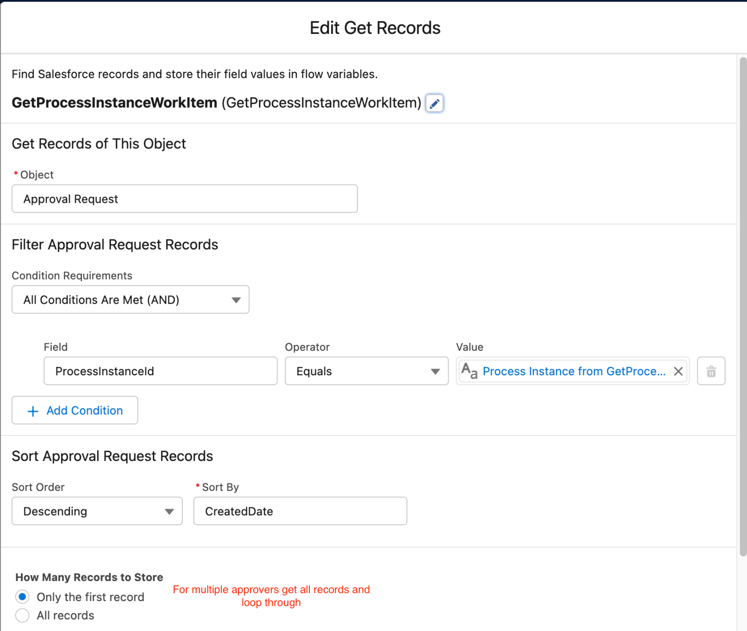 Process approvals using a screen flow in Slack – UnofficialSF